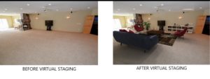 Virtual Home Staging - Before and After